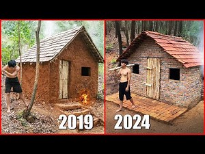 How To Building Shelter From The Stone Age To The Iron Age, Survival, Catch And Cook