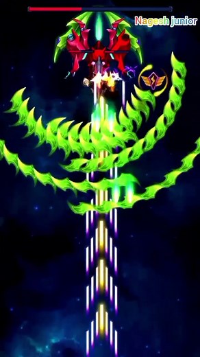 #Galaxy Shooter Gameplay | Intense Space Battle 🚀#shorts