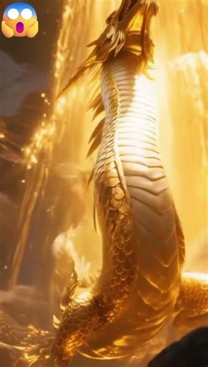 Golden Dragon Spitting Fire 🔥 | The Real-Life Myth Awakens 😱✨ #lifeisbutadream #animals