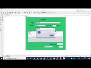 Programa en Java. Control Peliculas.