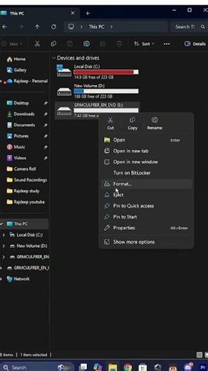 How To Format A Drive | Easy Method | Full Tutorial | Easy ,Fast And Safe! | Windows Drive Format |