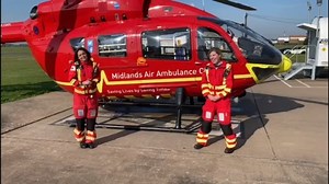6K views · 228 reactions | ⚠️Our aircrew can't work from home. ️ Here's a thank you video from critical care paramedics, Fay and Laura, to everyone whose being supporting us.  Watch until the end to see their dance!  To show your support for our vital front-line emergency medical service, visit: https://bit.ly/3d3ygoT | Midlands Air Ambulance Charity | Facebook