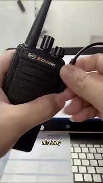 Teach you how to program the walkie talkie
