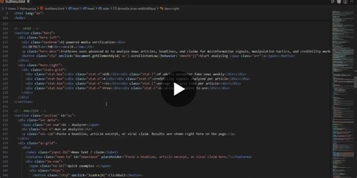 #machinelearning #ai #fakenewsdetection #nlp #datascience #techforgood #projectshowcase | Vishnu Priya