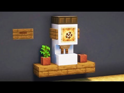 Minecraft Coffee Machine in Minecraft 1.21 Tutorial - How to Build a Coffee Machine in Minecraft