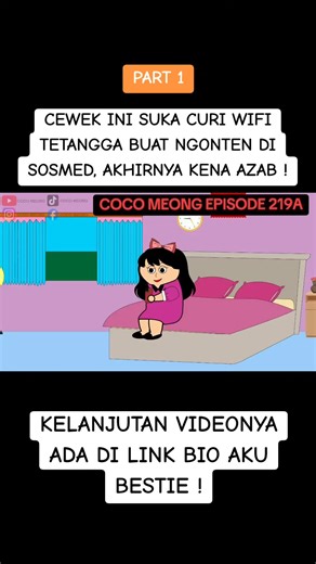 Full animasinya di YouTube COCO MEONG yaa :) #animasilucu #animasi #dhotdesign #rajaanimasihoro #animasikeren