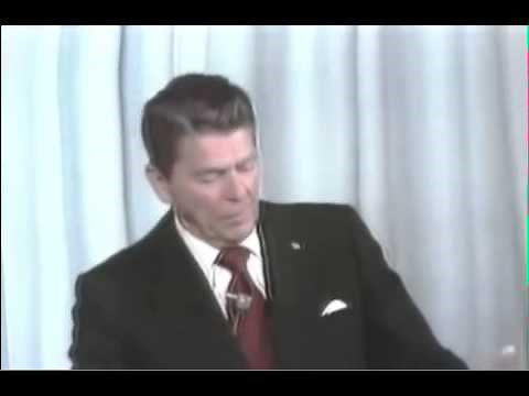 Ronald Reagan calls for an open border with Mexico, 1980