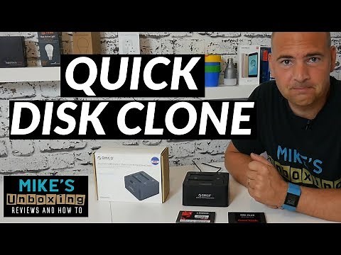 FAST Disk Clone With Orico 6629us3c USB3 DOCK