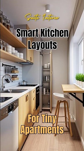 #223. Tiny Apartment? This Kitchen Layout Changes Everything