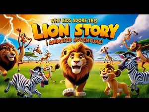 Why Kids Adore This Lion Story | Animated Adventure! 🦁🎬