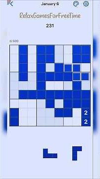Blockudoku Block Puzzle Game - puzzle block brain Daily Challenge 06/01/26 gameplay walkthrough