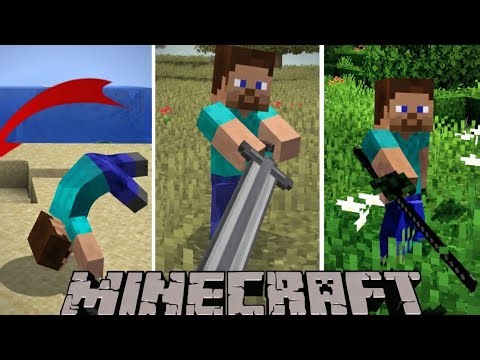 Minecraft Combat Feels Like an Anime With This Mod