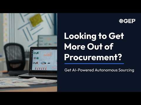 How AI-Powered Autonomous Sourcing Is Changing Procurement | GEP