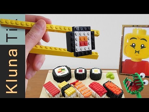 LEGO SUSHI / SASHIMI for DINNER!! | レゴ 寿司 , 樂高, 壽司, سوشي