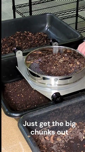 The Most Adaptable Sifter for Worms, Cocoons, and Compost