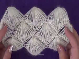 410K views · 1.1K reactions | Crochet fluffy fan stitch | Brilliant Ideas | Facebook