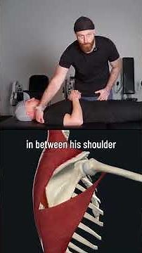 Supine Scapular Retraction Isometric | Build Shoulder Blade Control #shoulderpain #shoulderstrength