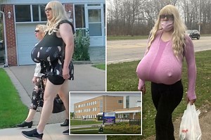 Parents appalled teacher with prosthetic Z-cup breasts teaching at new school: ‘Definition of insanity’