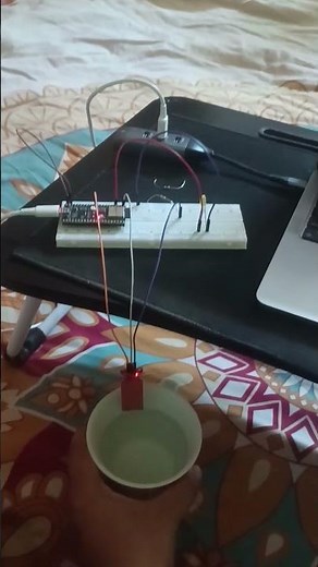 Rust and Esp32 water detection system #rust #esp32 #esp32project #iot #embedded #rustlang #arduino