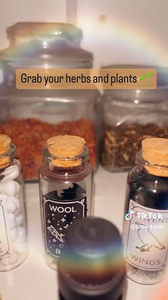 Witches wisdom 🔮🕯️ I heard the message from spirit that I should share my prep for spell casting with you. These are some of the things I grab/ use. I always open my ceremony with lighting my candle, clearing the space, calling in my guides, pulling a card and then I get started! 🔮 Next I meditate, write my spell, create my spell jar, meditate again, burn my basil, dance/ move my body, push the air and smoke up, seal my spell jar and let my candle burn! 🕯️ I end with gratitude and thanks. I 