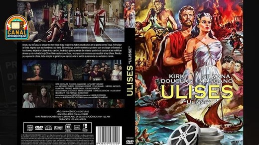 Ulises "La Odisea" (1954) FULL HD. Kirk Douglas, Anthony Quinn