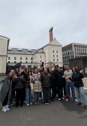 Welcome to HOLEŠOVICE 📍 Home to our student dorm and your new neighbourhood! From cafés and grocery stores to public transport and everyday essentials, we took our students on a neighbourhood tour so they feel confident, comfortable, and ready for what’s ahead. Your Prague student life starts here✨