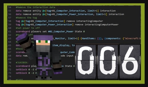 006: Detect block with raycast. [Minecraft 1.21 Datapack Tutorials] Minecraft Data Pack