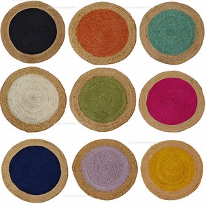 Hand Braided Jute Rug: Round Area Rug, Custom Size - Etsy