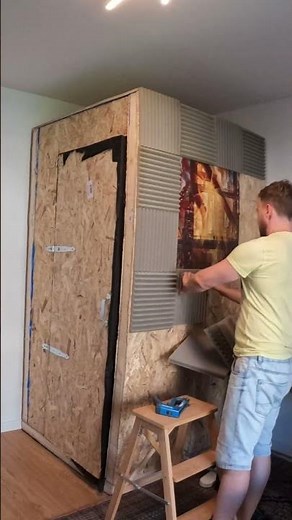 Sound Isolation Booth Build on a Budget in Switzerland #shorts