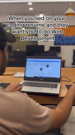 H2O Labs on Instagram: "When your resume says “web developer” but the code says “work in progress” 😅 Every pro was once a beginner — even the ones who Googled their first bug. #H2OLabs #TechHumor #developerdiaries #webdevelopment #webdesign #coding"