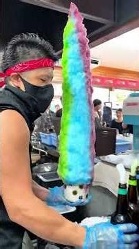 Japan's longest shaved ice🍧