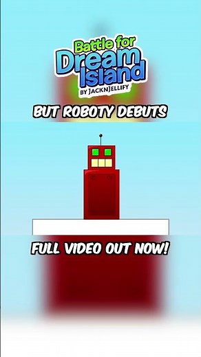 BFDI but Roboty Debuts #bfdi #shorts #battlefordreamisland