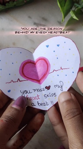 Handmade Love Note 💖 | Cute DIY Surprise for Someone Special 😍#shorts#trending#love#viral