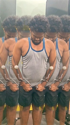 Top chest workout by rope pulling🏋️🔥#shots #gym #gymexercise #gymworkout #viralgym #gymreels #viral