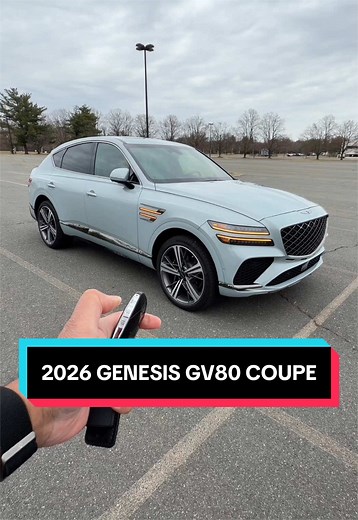 2026 Genesis GV80 Coupe: Anti-Odor Feature