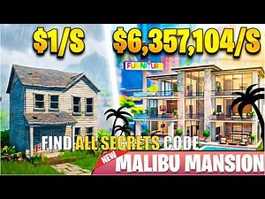 BUILD A HOUSE MAP FORTNITE CREATIVE - FIND ALL SECRETS CODE (PART 1)