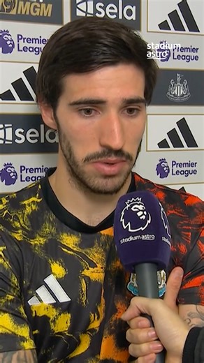 112K views · 5.4K reactions | "You can change the game with ONE DECISION" - Sandro Tonali's reaction to Arsenal comeback at St. James' Park Full interview on Stadium Astro's YouTube Page  #AstroPL #NEWARS | Stadium Astro | Facebook
