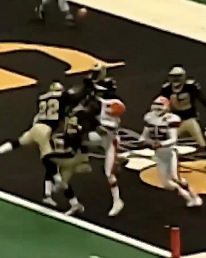 NFL Top Plays (pt 12): Couch ➡️ Johnson Hail Mary TD vs Saints #browns #nfl #highlights #topplays