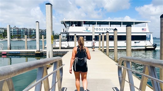 1.1K views · 189 reactions | The City of Miami Beach and Poseidon Ferry have launched a water taxi pilot program to seamlessly transport passengers between Miami Beach and Miami – without the traffic!  The service runs daily from 7:30 a.m. to 7:30 p.m., except during the hours of 2-3 p.m. Miami Beach residents sail free with a valid I.D. through July 31, 2024. View fares, departure locations and more at www.poseidonferry.com. | City of Miami Beach Government | Facebook
