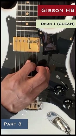 Gibson Humbucker Pickup Clean – Arpeggio Clarity Test