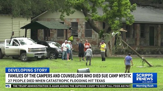 Camp Mystic Hit with Lawsuit after Deadly Flood Tragedy