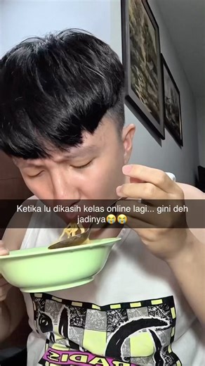 POV: PERAN SELAMA KELAS ONLINE🙂 #ai #mahasiswa #kelas #dosen #viral #website