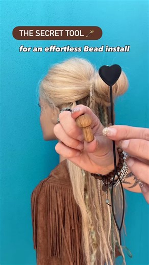 The Tool you need for your Dreadlock Beads 🔥 💖 Comment “TOOL” for the 🔗 to 🛍️. #tool #hairhack #hairtutorial #hair #dreadlocks | SaltyDreads