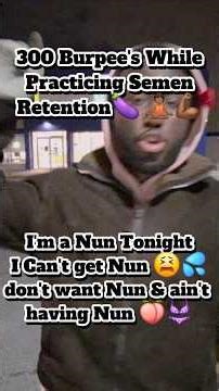 300 Burpee's While Practicing Semen Retention. Day 57/60 🤯 #muslim #motivation #dicipline #burpees