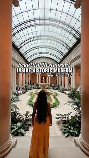 Restaurant To Visit Inside The Frick Collection In New York City 🥂✨