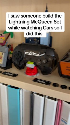 Building the Sega Genesis Controller while watching Sonic 3 #Sonic #lego #sonicmovie #sega #fyp