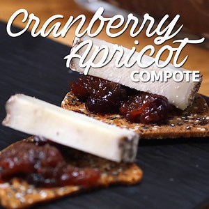 59K views · 104 reactions | This Cranberry Apricot Compote goes delightfully with a cracker assortment and some fancy cheese - who doesn't love that? | Pulptastic | Facebook