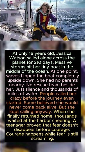 She Became the Youngest Person to Sail Around the