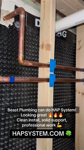 New plumbing group did some lessons at the farm learning center and their work is really showing up! Looks amazing 🤩 HAPSYSTEM.COM is here for you to change the way plumbing is installed. Faster, cleaner, professional results 🔥 #HoldAndProtect #PlumbingProblems #PlumbingSolutions #plumbinglife #plumber | HAP SYSTEM