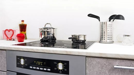 Slide-in electric range vs. drop-in electric range